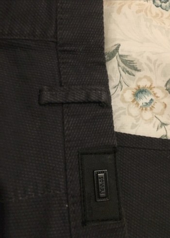 Erkek füme gri Regular Fit Kemerli Pantolon - Görsel 16