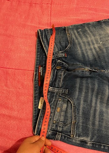 Erkek Fitted Kesim Denim Jean - Görsel 9