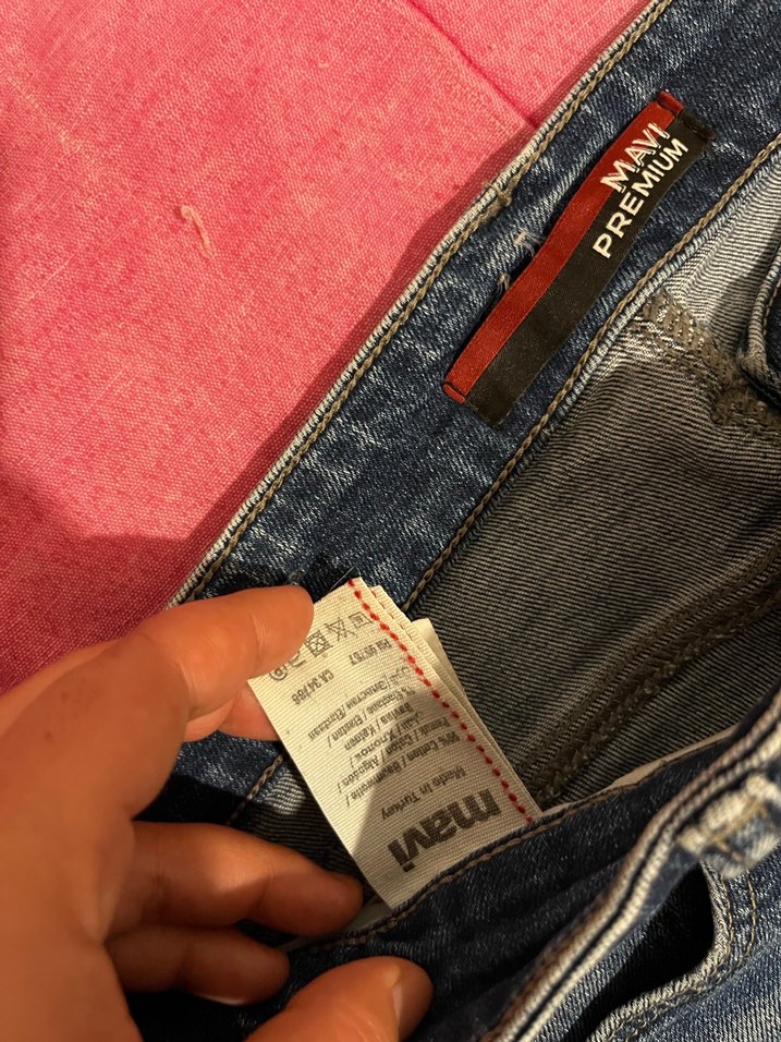 Erkek Fitted Kesim Denim Jean - Görsel 5