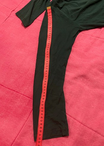 Düğmeli Koyu Yeşil Uzun Kollu Kadın Elbise - Görsel 11