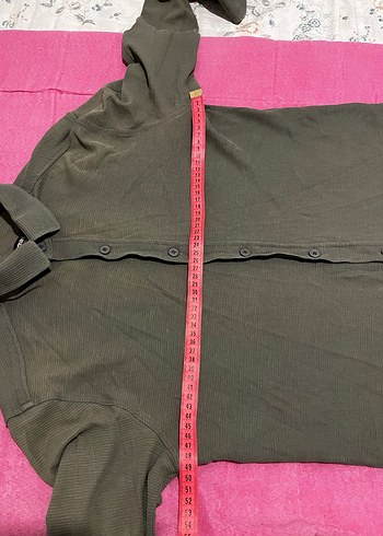 Gri Düğmeli  Erkek Gömlek - Görsel 17