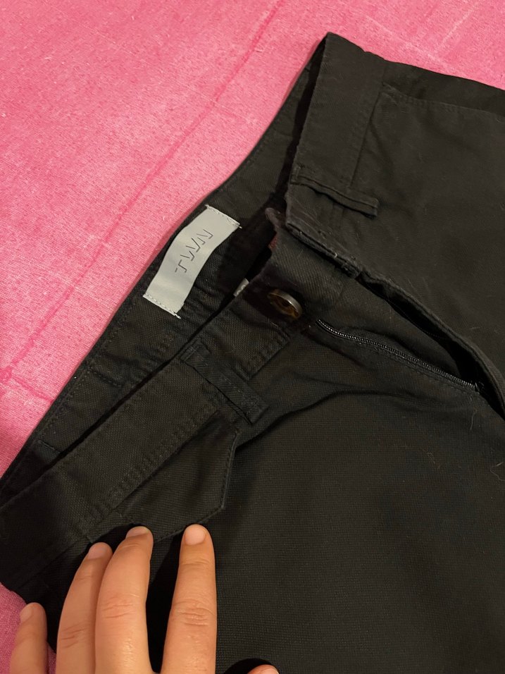 Siyah erkek pantolon - Görsel 3