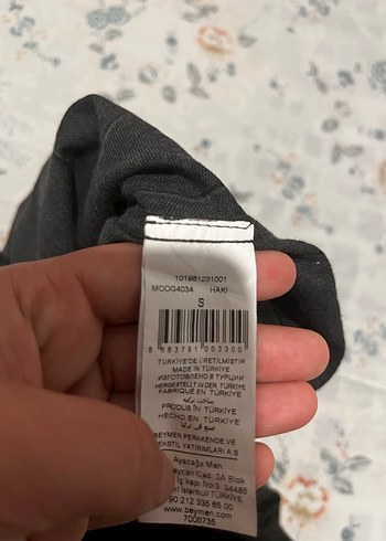 Gri Erkek pamuklu Gömlek, Düğmeli, Uzun Kollu - Görsel 16