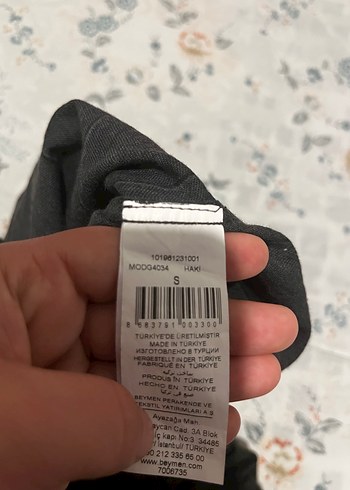 Gri Erkek pamuklu Gömlek, Düğmeli, Uzun Kollu - Görsel 17