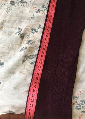 Uzun Mor Kadın Hırka Dantel Detaylı - Görsel 8