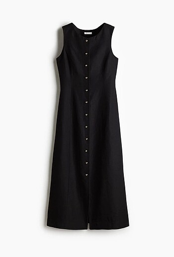 H&M xs keten Edition Elbise