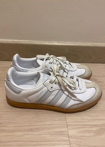 36,5 Beden Adidas Samba Beyaz Kadın Spor Ayakkabı