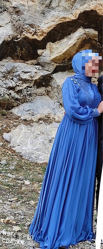Diğer Mavi elbise
