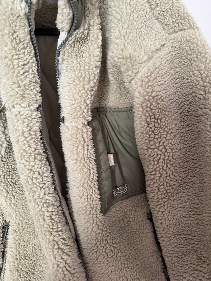 Pullbear Peluş Mevsimlik Mont - Görsel 2