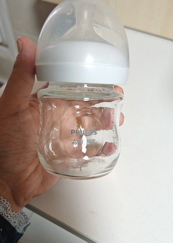 Beyaz Cam Bebek Biberonu - Görsel 6