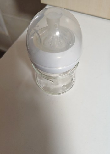 Beyaz Cam Bebek Biberonu - Görsel 3