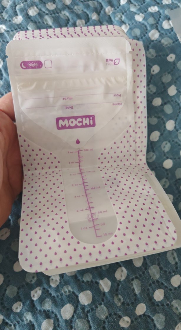 MOCHi Süt Saklama Poşeti Beyaz - Görsel 2