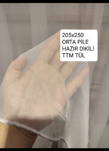 4 adet tül 