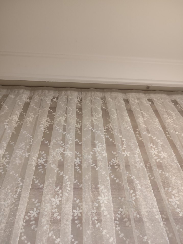 çiçekli Tül Perde - Görsel 4