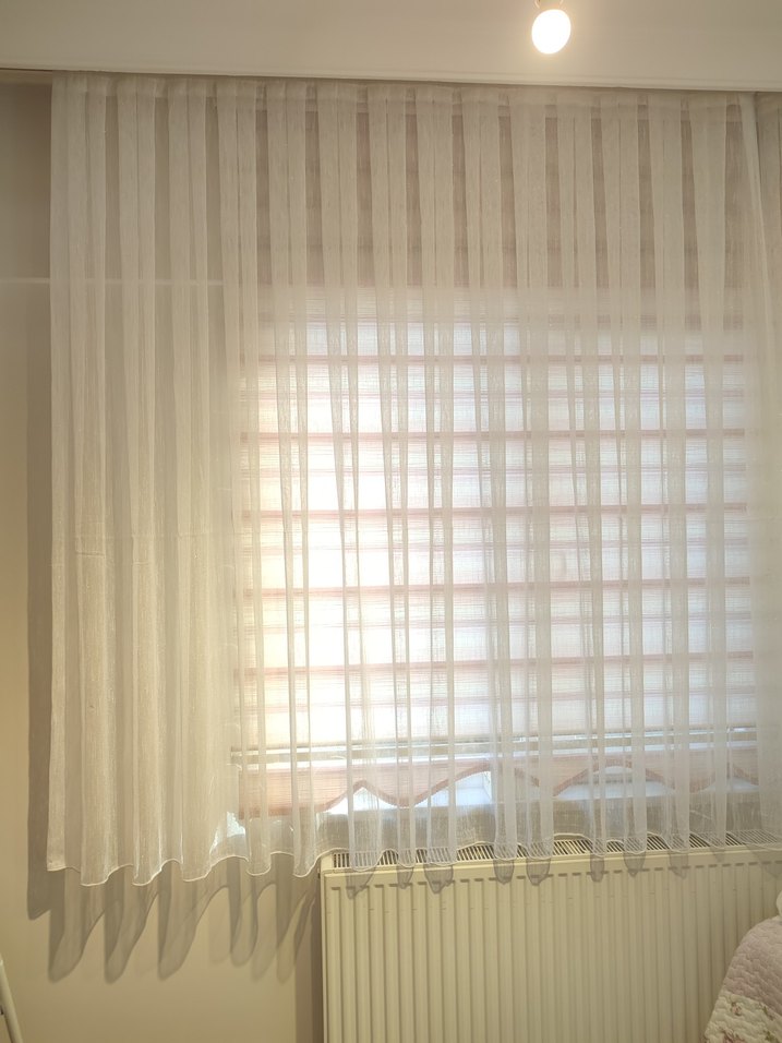 Sakallı Simli Tül Perde - Görsel 5