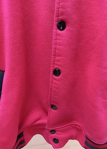 s Beden kırmızı Renk Obey Sweatshirt Ceket Unisex 