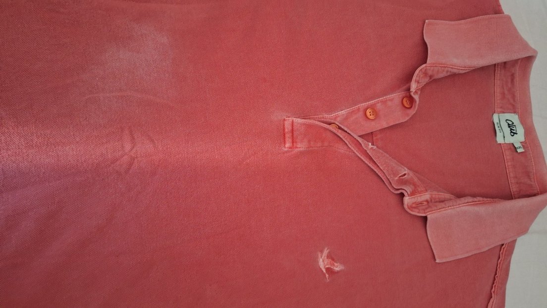Canlı Mercan Slim Fit polo yaka erkek tisort — görsel 3/3