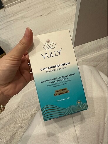 Vully canlandırıcı serum