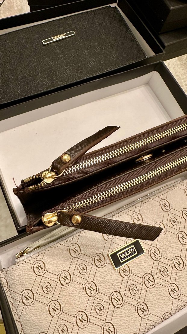 Vakko Baskılı Kadın Cüzdanı - Fermuarlı - Görsel 2