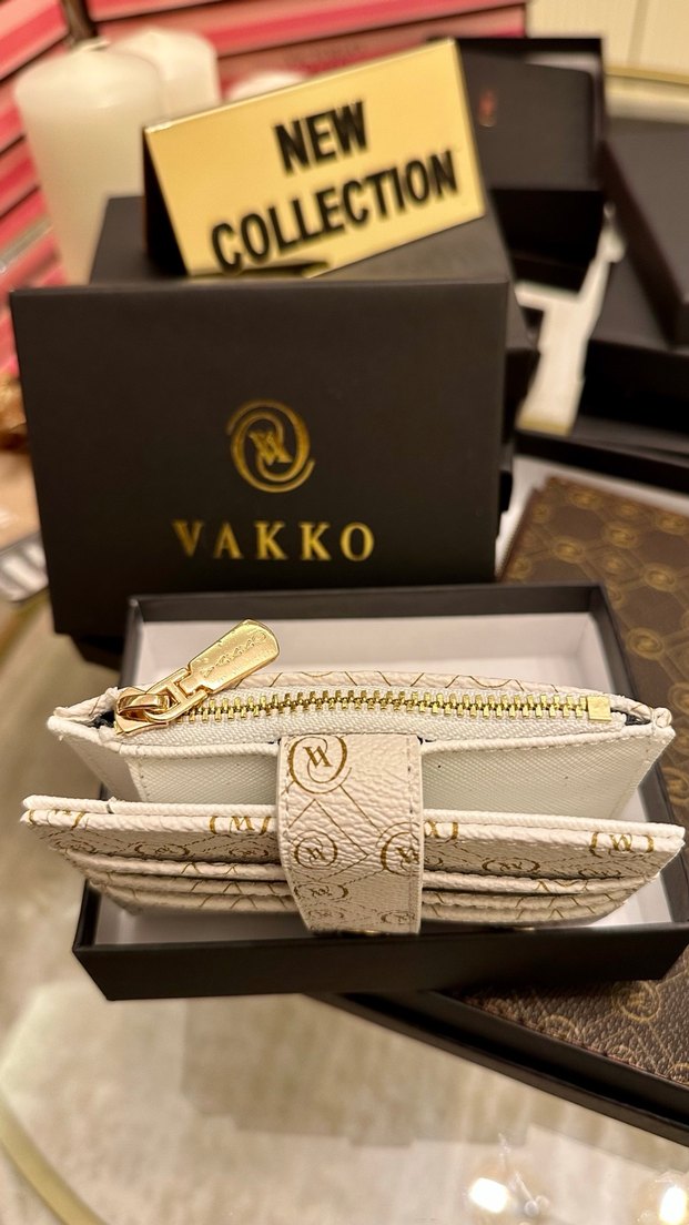 Vakko beyaz Renk Deri Kadın Cüzdan - Görsel 2