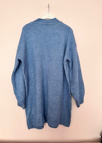 Zara Mavi Kadın Triko Sweatshirt