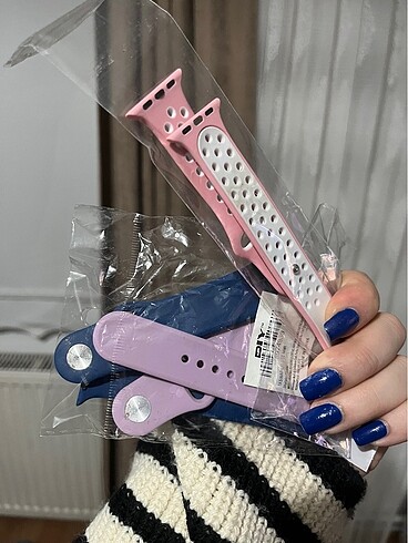 3 adet apple watch kordon - Görsel 3