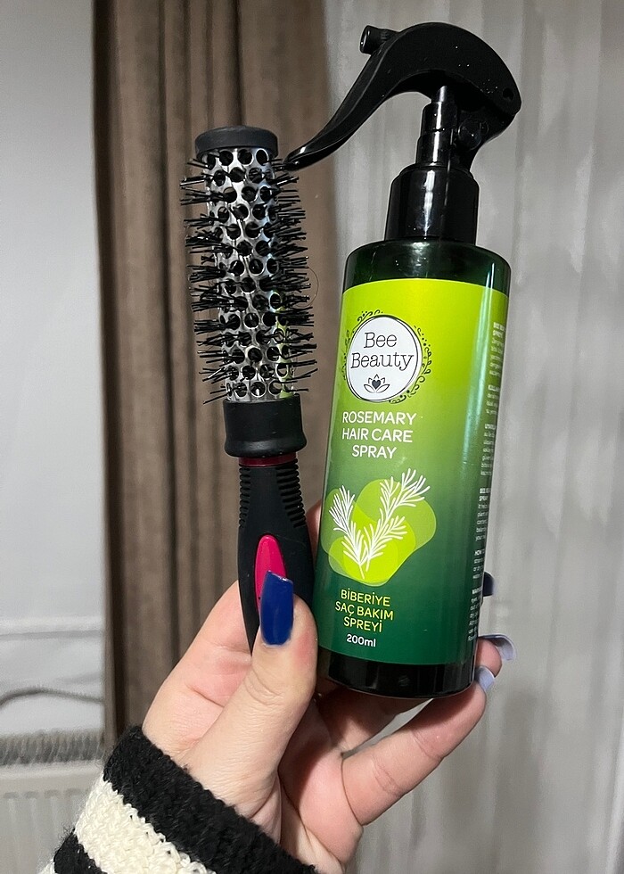 Biberiye saç spreyi tarak hediye - Görsel 2