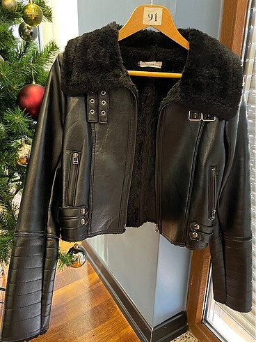 Rachel Zoe Rachel kadın deri ceket