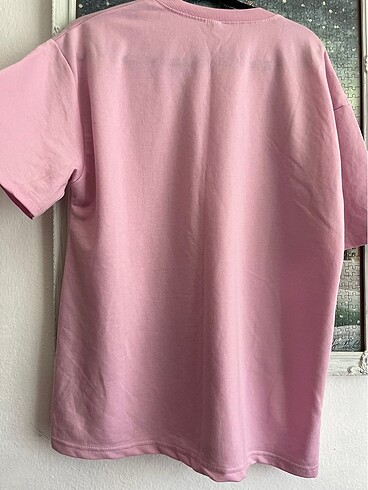 l Beden Kadın pembe tshirt