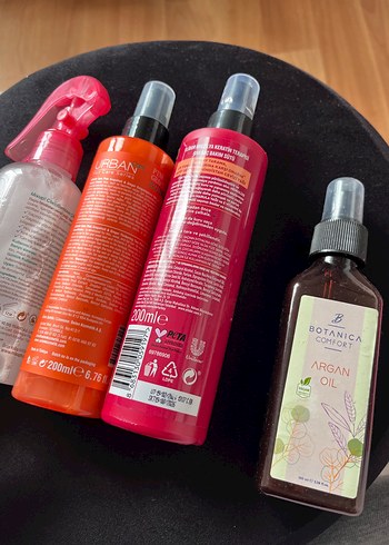 Karışık Saç Bakım Serisi - Keratin, Argan, Bamboo - Görsel 4