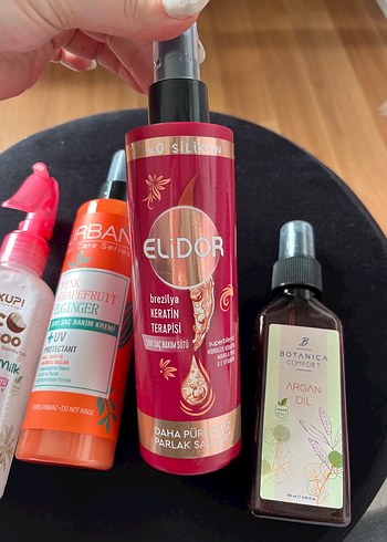 Karışık Saç Bakım Serisi - Keratin, Argan, Bamboo - Görsel 3