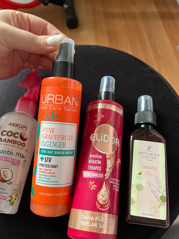 Karışık Saç Bakım Serisi - Keratin, Argan, Bamboo - Görsel 2