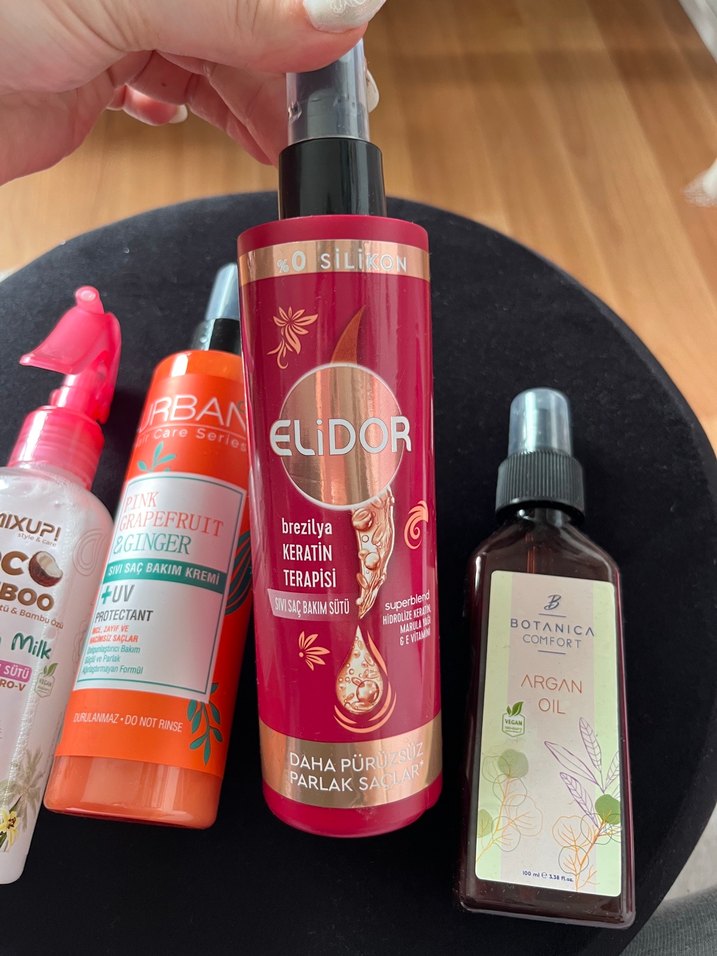 Karışık Saç Bakım Serisi - Keratin, Argan, Bamboo - Görsel 3