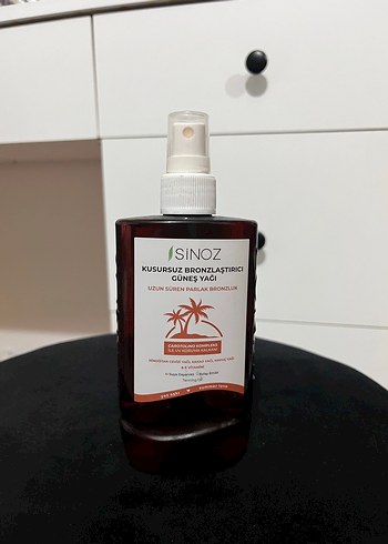 Sinoz Kusursuz Bronzlaştırıcı Güneş Yağı - Görsel 2