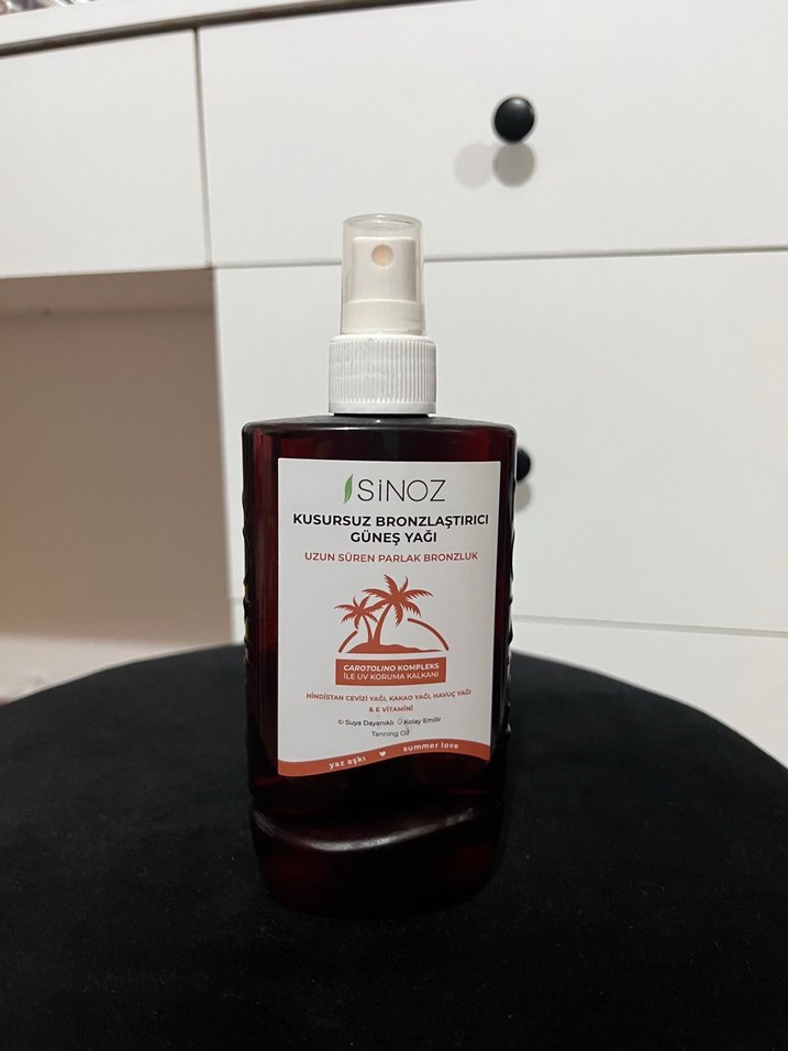 Sinoz Kusursuz Bronzlaştırıcı Güneş Yağı - Görsel 2