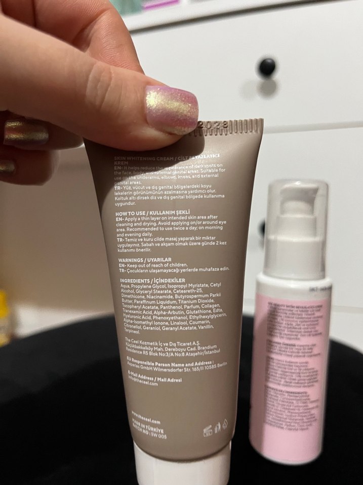Cilt Beyazlatıcı ve İntim Beyazlatıcı Krem Seti - Görsel 3