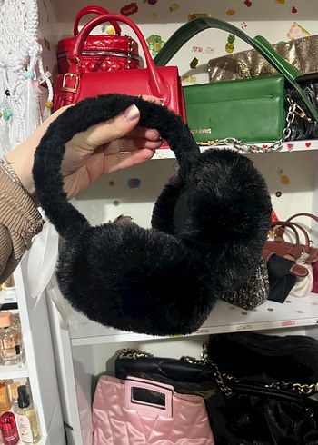 Siyah Peluş Kulaklık - Görsel 6