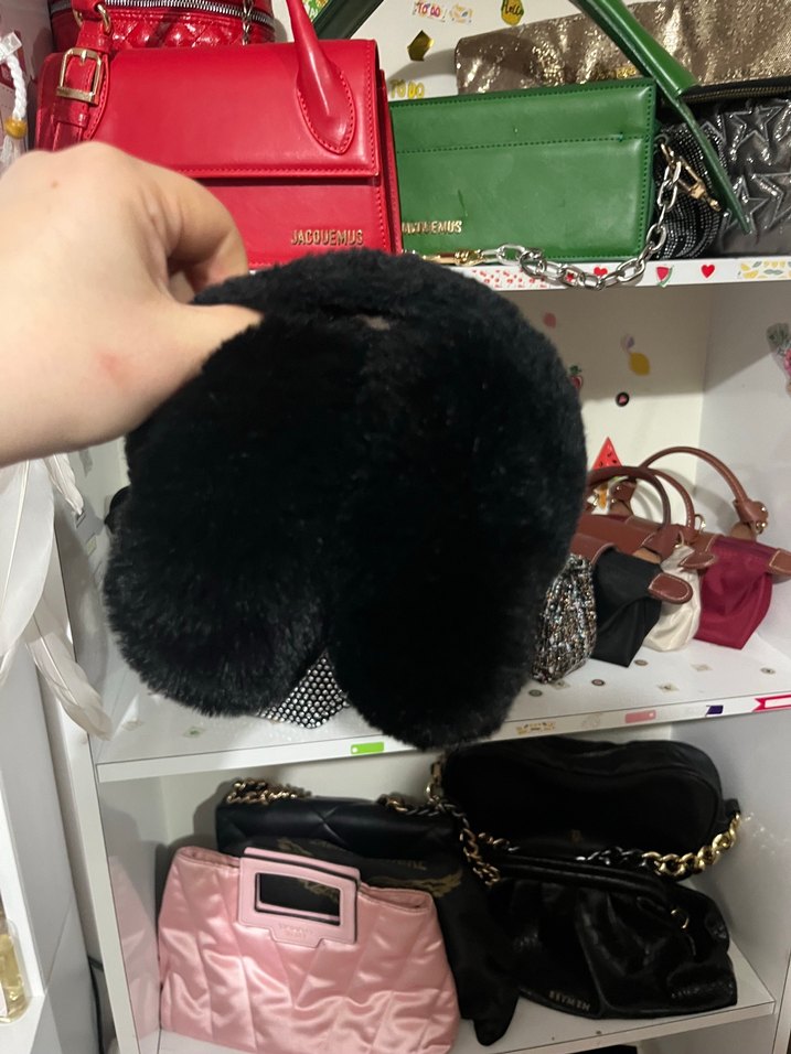 Siyah Peluş Kulaklık - Görsel 5