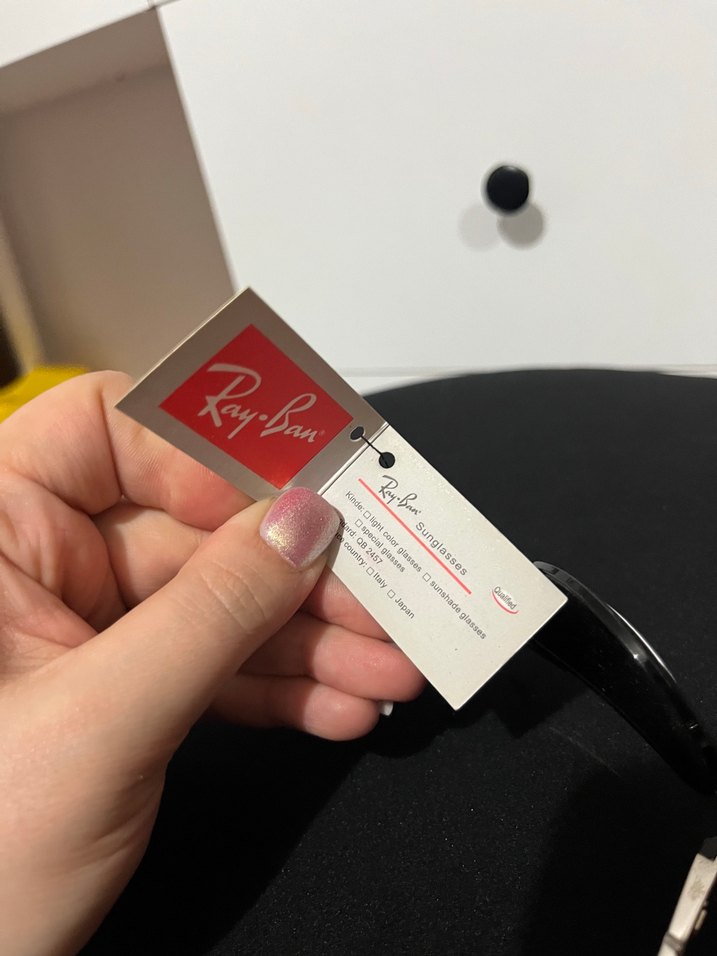 Ray-Ban Siyah Klasik Erkek Güneş Gözlüğü - Görsel 3