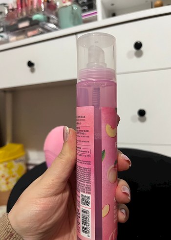 Pastel Pembe Yüz Temizleme Cihazı ve Jel - Görsel 3