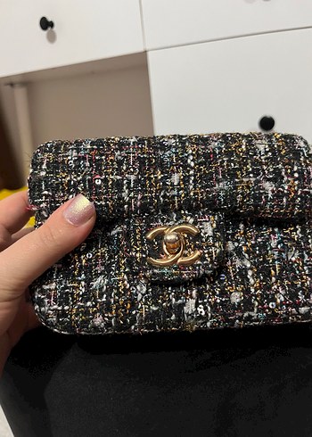 Tokalı Çok Renkli Kadın Omuz Çantası - Görsel 5