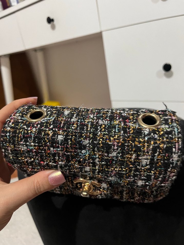 Tokalı Çok Renkli Kadın Omuz Çantası - Görsel 4