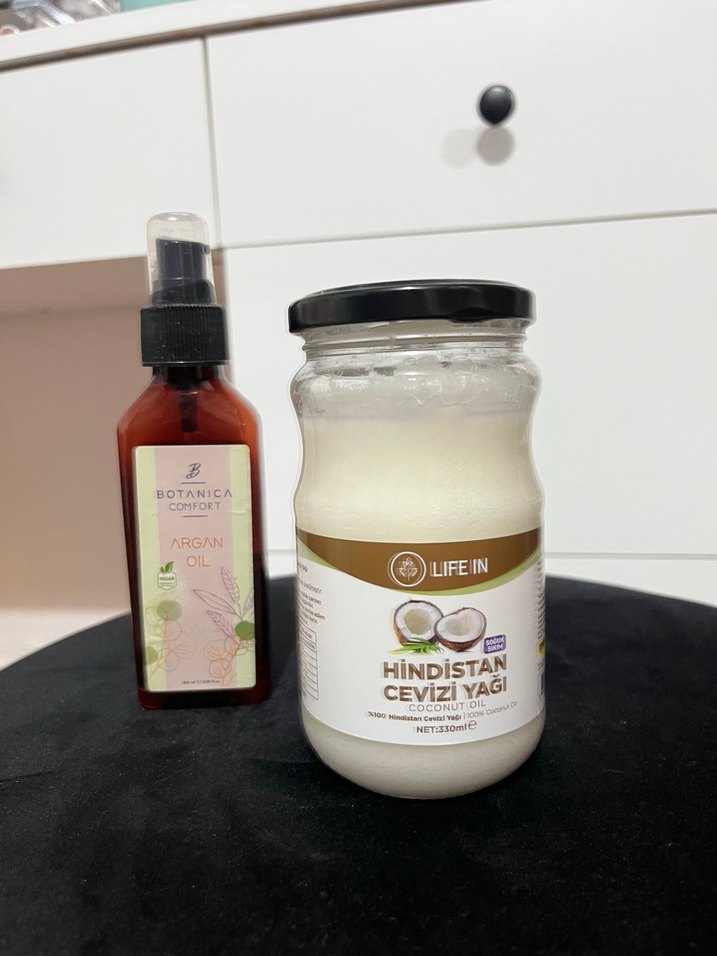 Argan Yağı ve Hindistan Cevizi Yağı Seti - Görsel 2