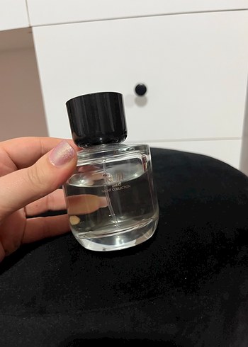 Zara nuit Şeffaf Cam Kadın Parfümü Siyah Kapaklı - Görsel 2