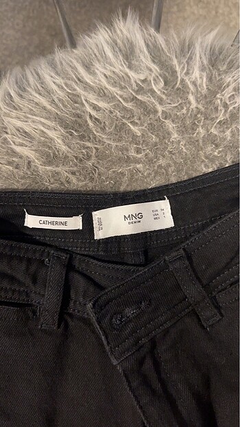 xs Beden gri Renk Mango pantolon