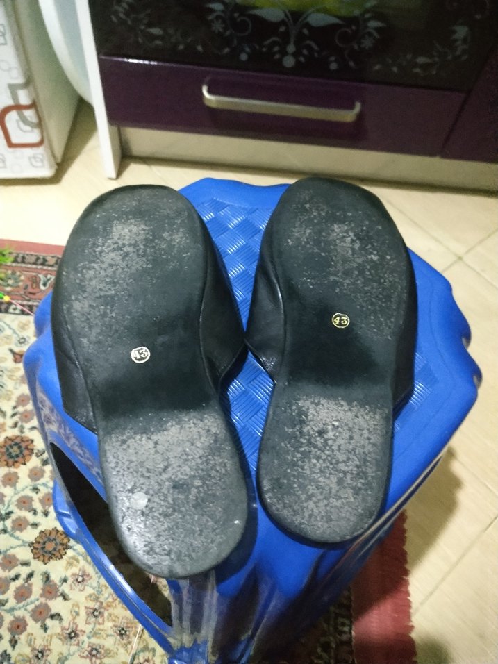 Erkek deri ev terliği - Görsel 4