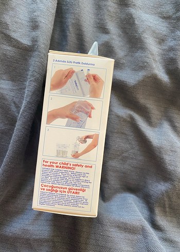 Babyjem Anne Sütü Saklama Poşeti 25'li 200ml - Görsel 4