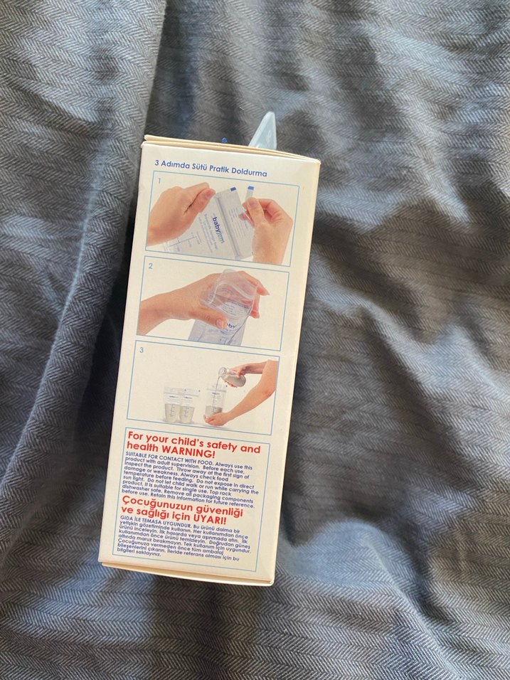 Babyjem Anne Sütü Saklama Poşeti 25'li 200ml - Görsel 4