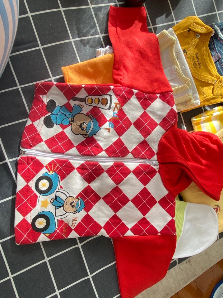 Renkli Bebek Erkek Kıyafet Seti - Görsel 2