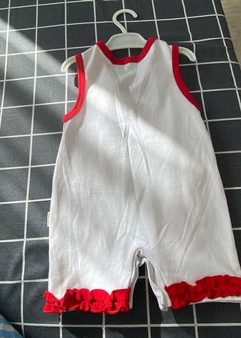 Kız Bebek Renkli Fırfırlı Tulum - Görsel 3